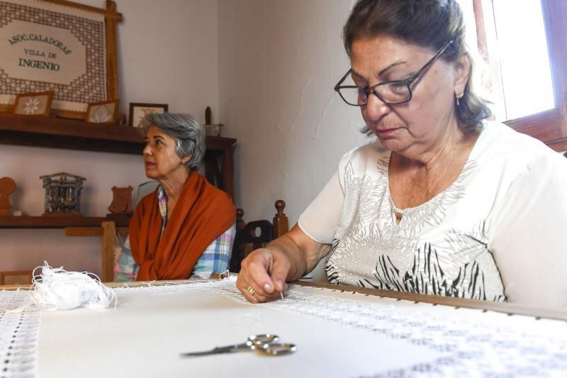 Visita guiada al trabajo de las caladoras de Ingen