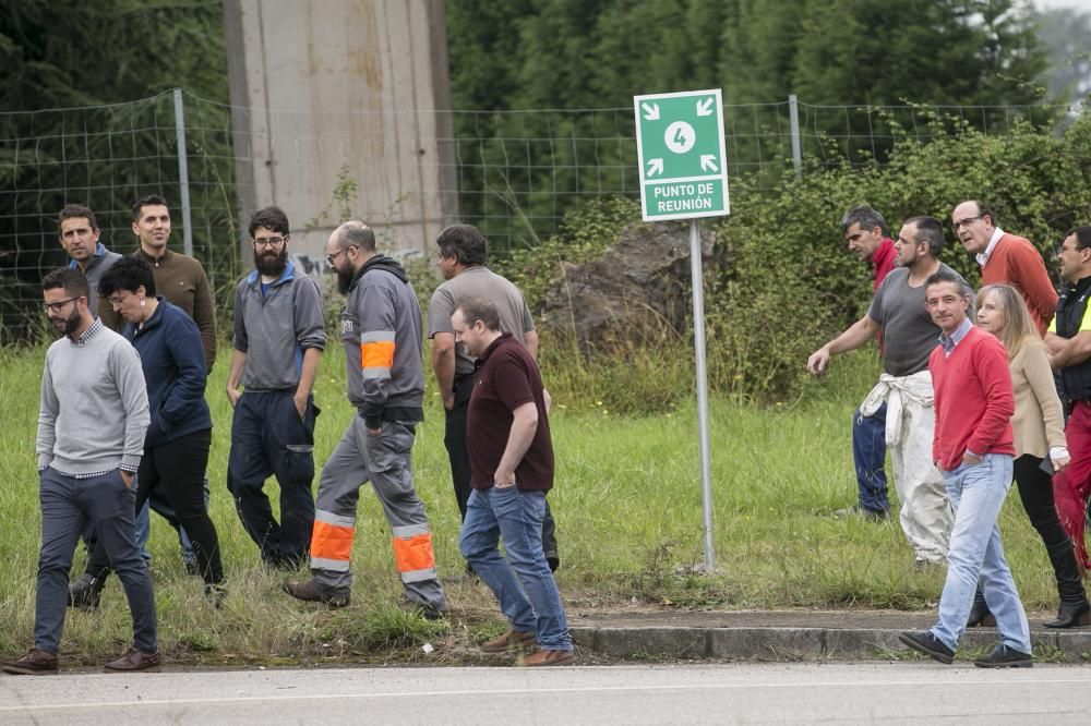 El polígono de Silvota sube a la web su plan de emergencias