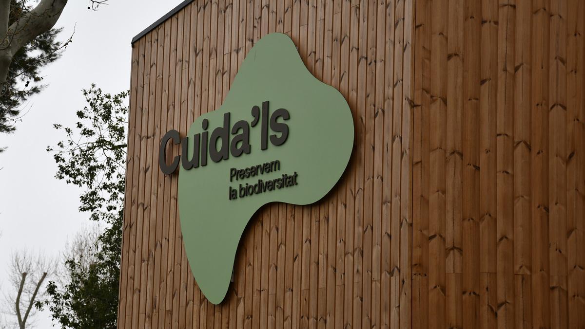 Cuida’ls es una nueva instalación del Zoo de Barcelona de 230 m² distribuidos en tres espacios