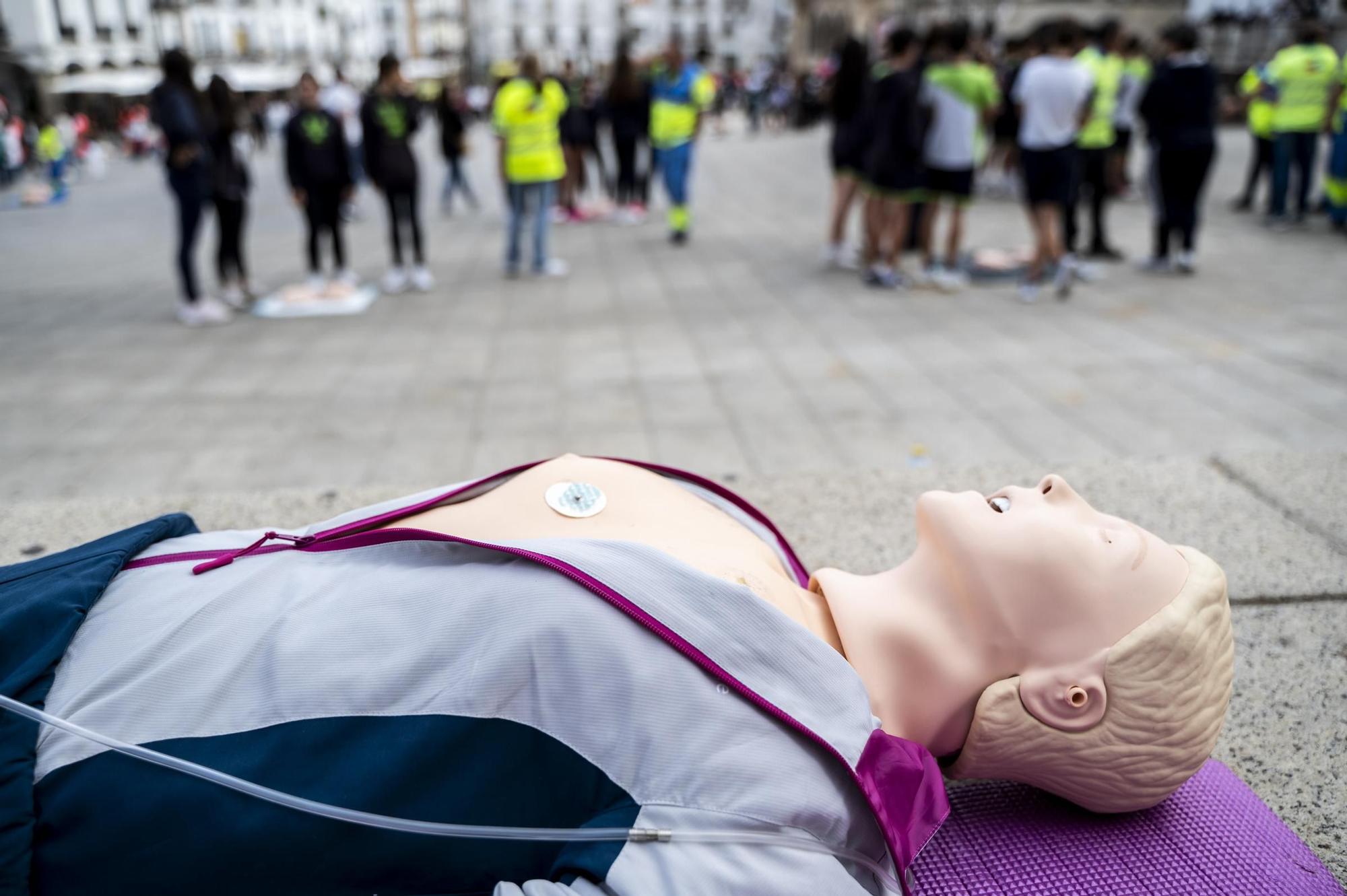 Galería | Día Mundial de la Parada Cardíaca en Cáceres