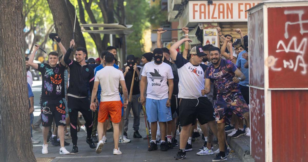 Diese Szene spielte sich im Jahr 2024 auf Mallorca ab, nicht jetzt in Deutschland.