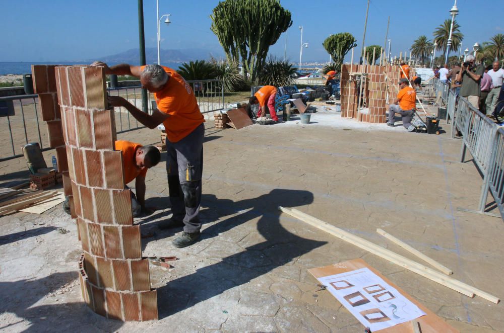 Concurso de albañilería de la Peña El Palustre