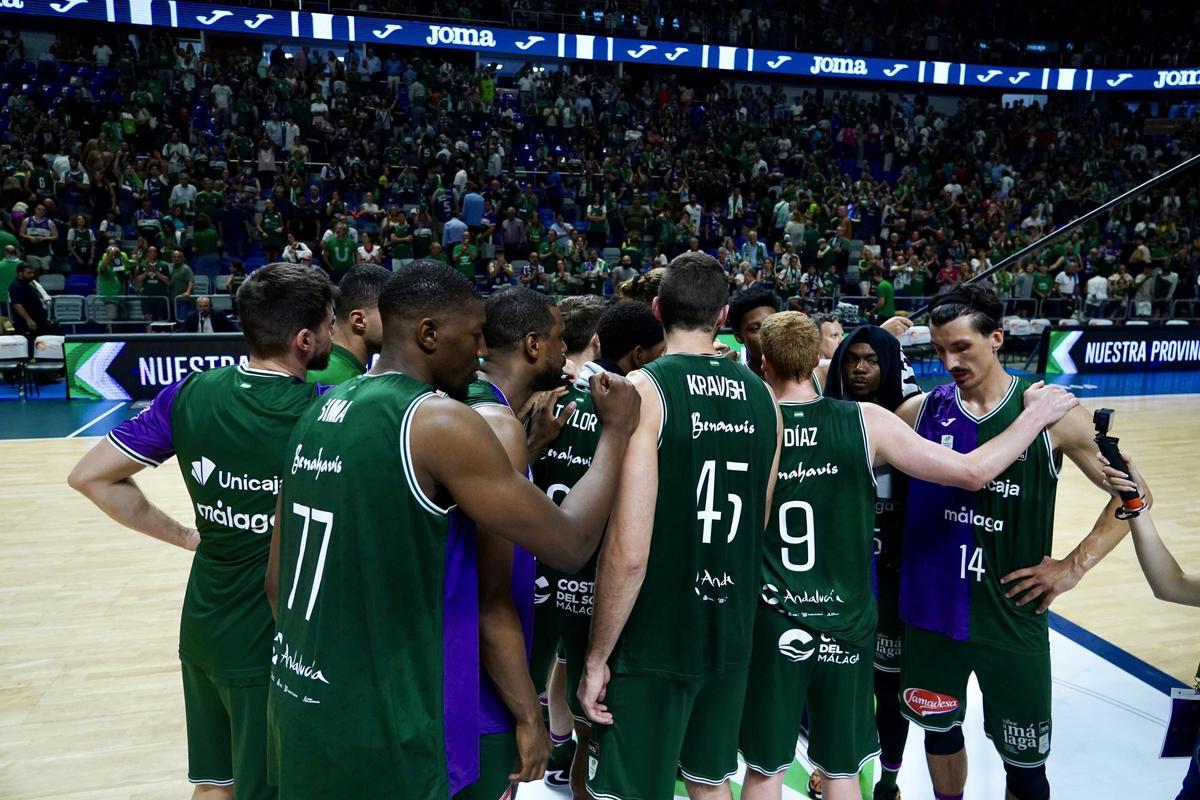 La segunda semifinal de la Liga Endesa: Unicaja - UCAM Murcia, en imágenes
