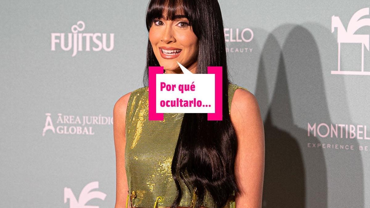 Aitana Ocaña en un photocall