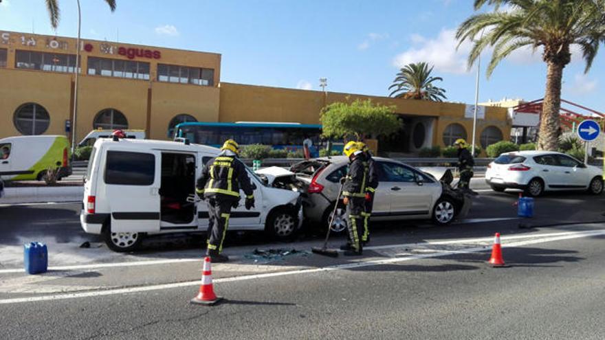 Accidente múltiple en Telde