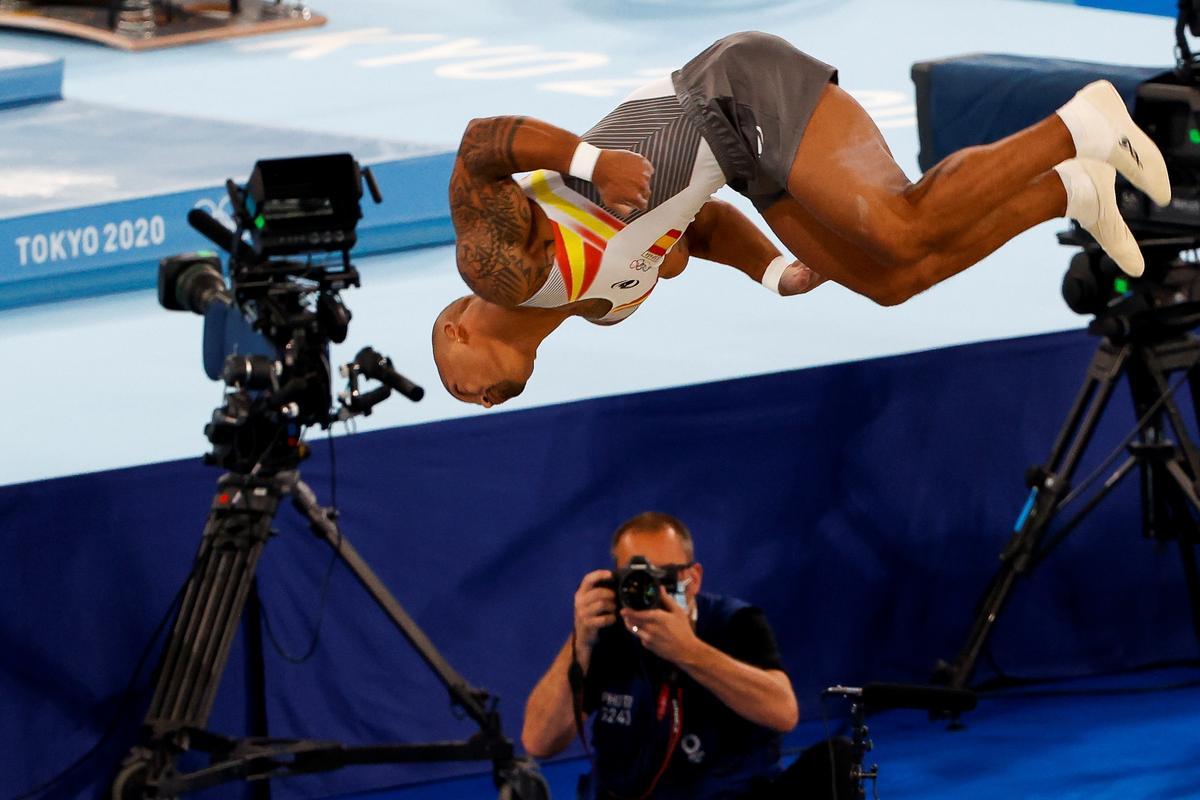 Rayderley Zapata consigue la sexta medalla para España en suelo Rayderley Zapata consigue la sexta medalla para España en suelo