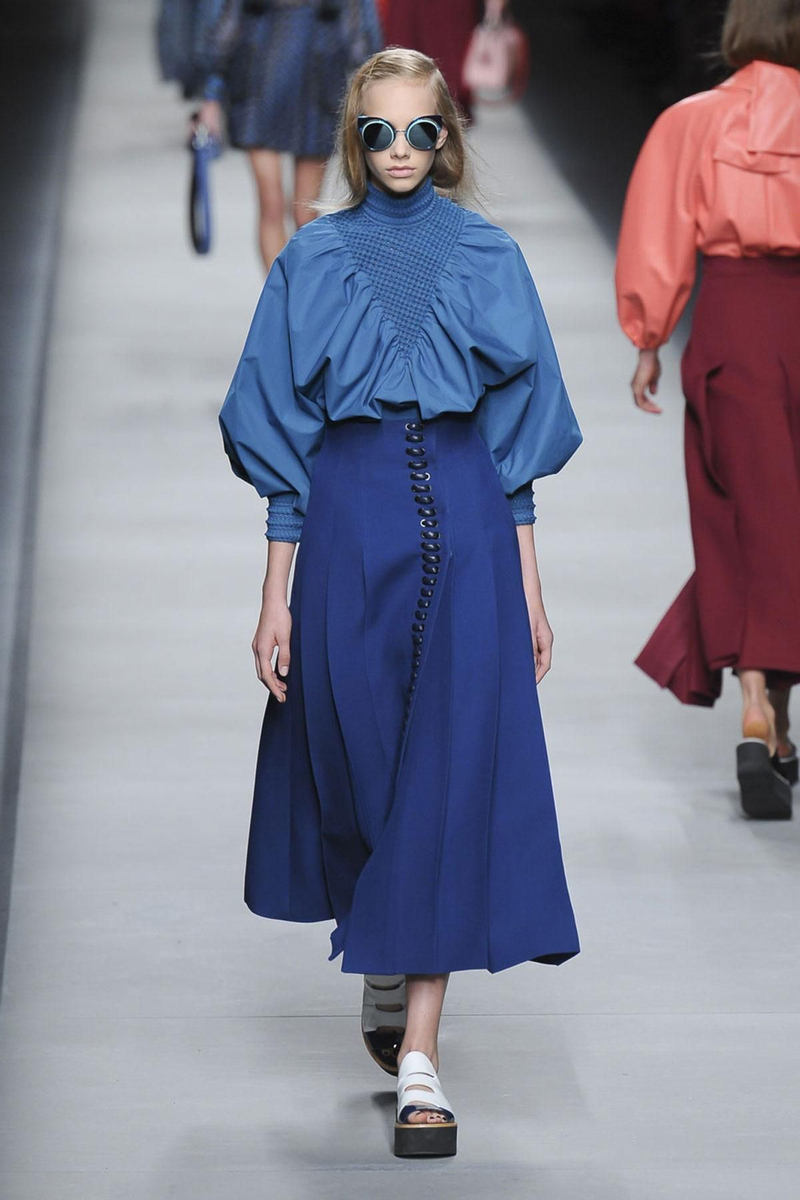 MFW: Fendi Primavera/Verano 2016, el azul denim