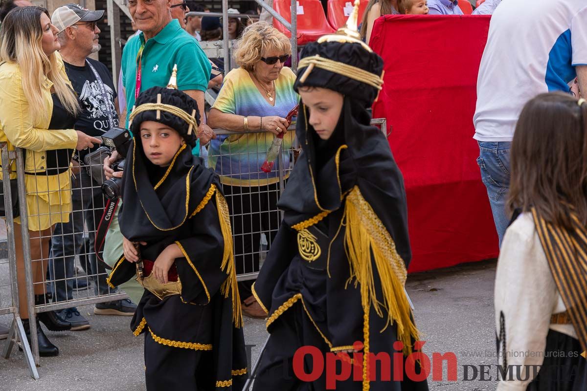 Desfile infantil del Bando Moro en las Fiestas de Caravaca