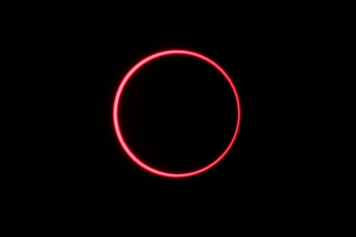Eclipsi solar anular vist des d'Indonèsia, l'Aràbia Saudita o Tailàndia