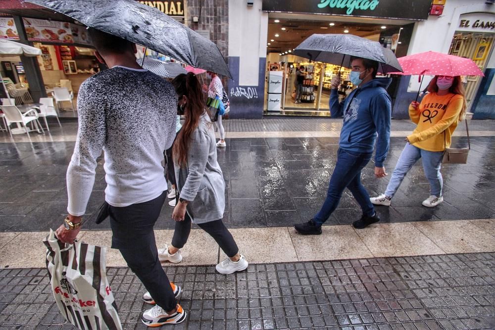 Lluvias en Tenerife