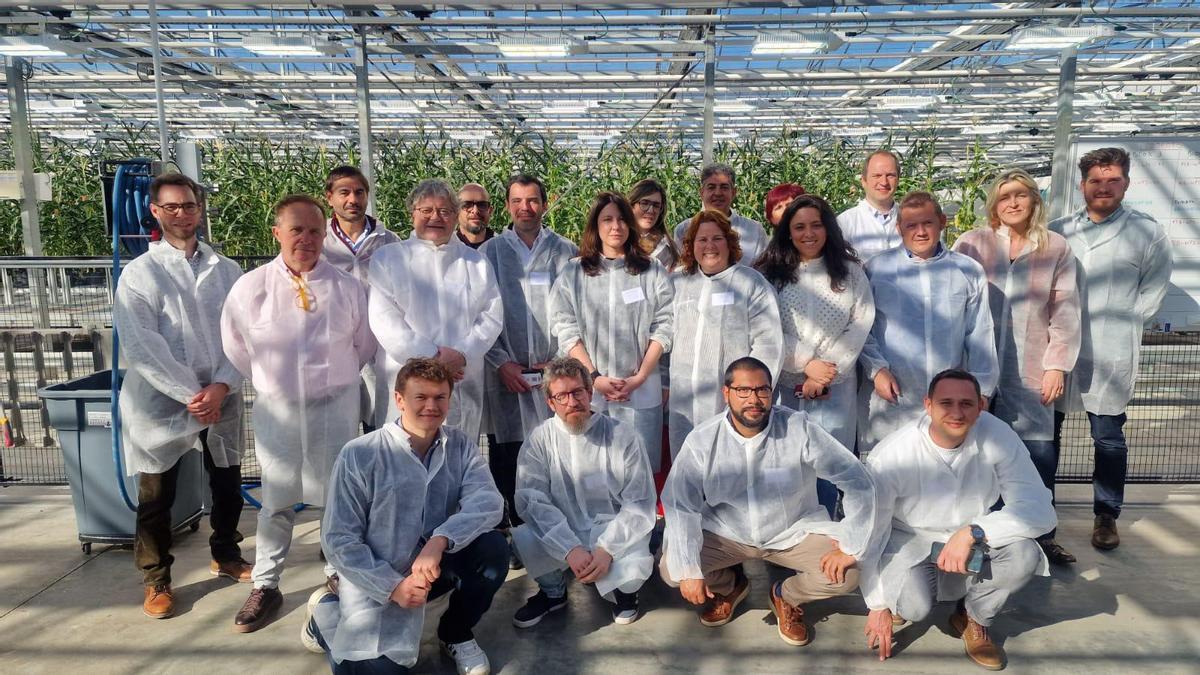 Delegación del Imida desplazada a Flandes