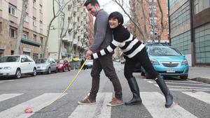 Marta Huguet i Marc Velasco, de BROTT, creen collars pensats per a tot tipus de gossos.