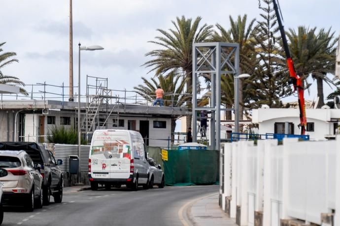 OBRAS ILEGALES CERCA DE LA CHARCA DE MASPALOMAS