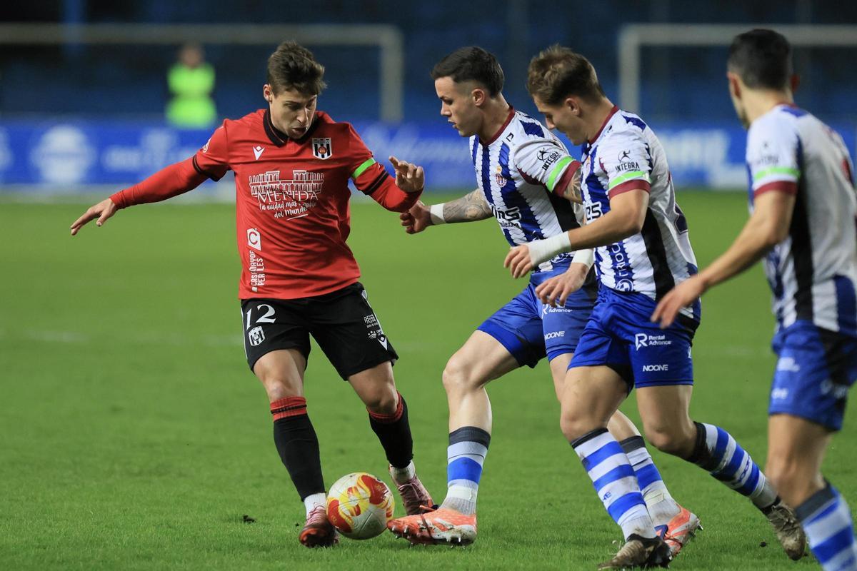 Las imágenes del Real Avilés - Mérida