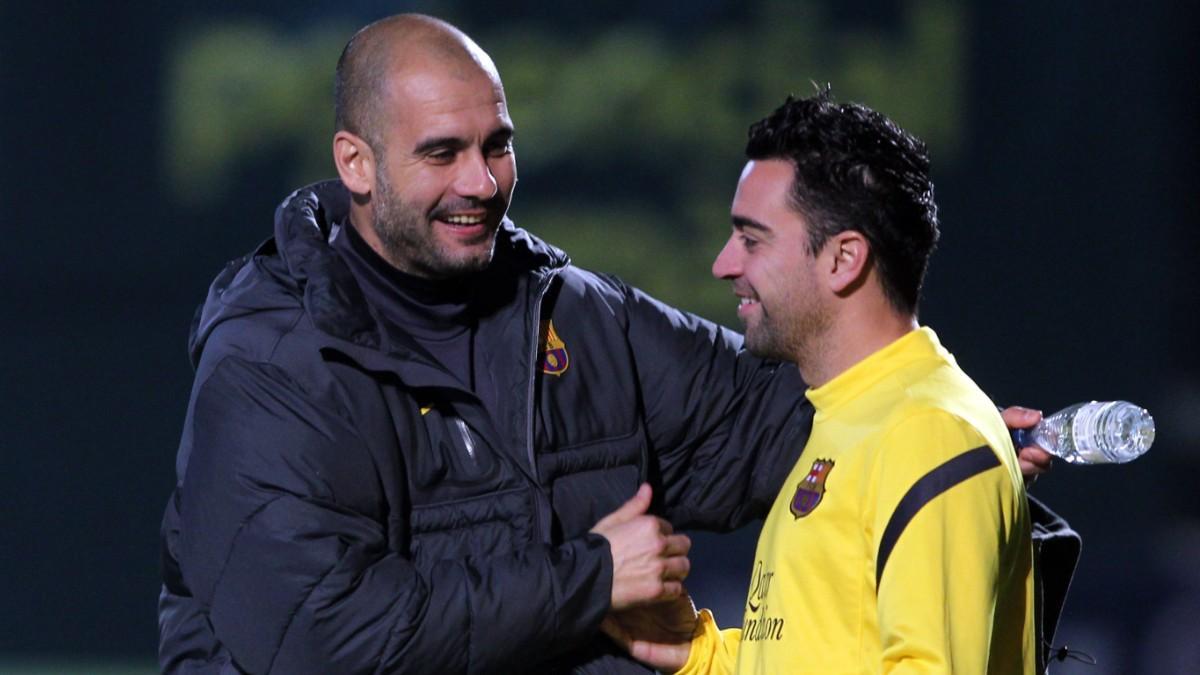 Pep y Xavi son dos leyendas del Barça