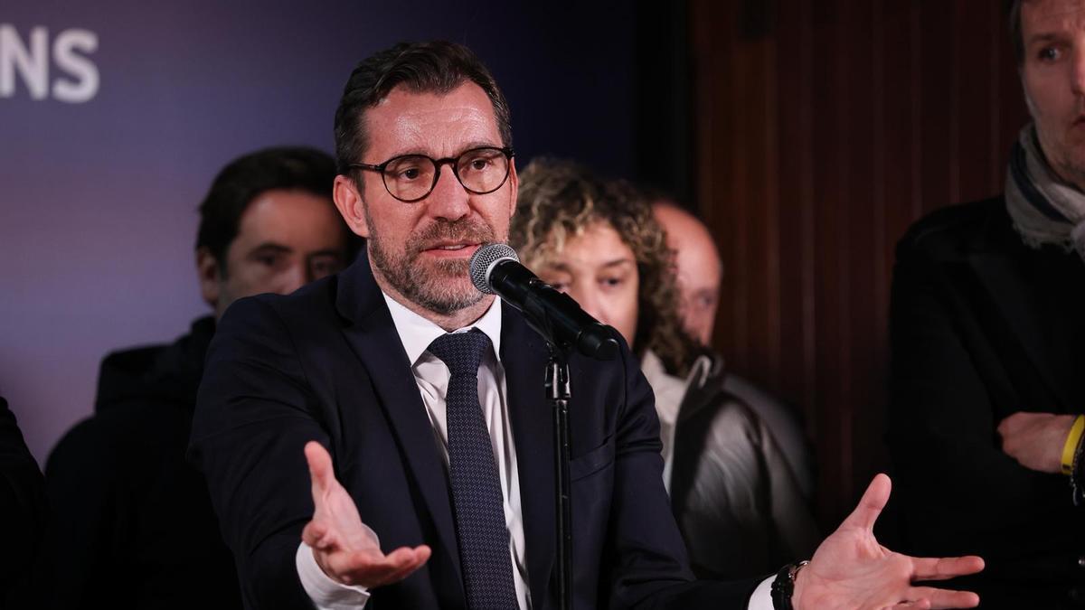 Marc Círia: "Venimos a entregar 2.844 firmas de socias y socios"