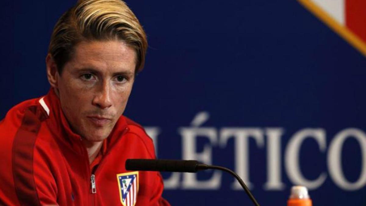 Fernando Torres, en rueda de prensa