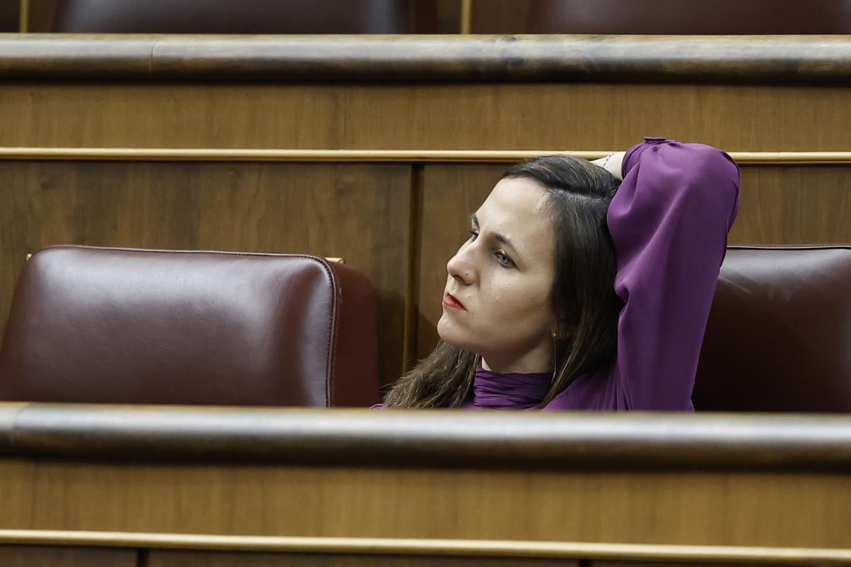 La líder de Podemos, Ione Belarra.