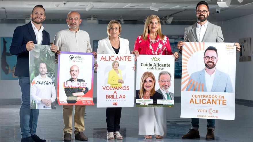 Las dudas irrumpen en la campaña de Alicante con un cara a cara entre PP y PSOE