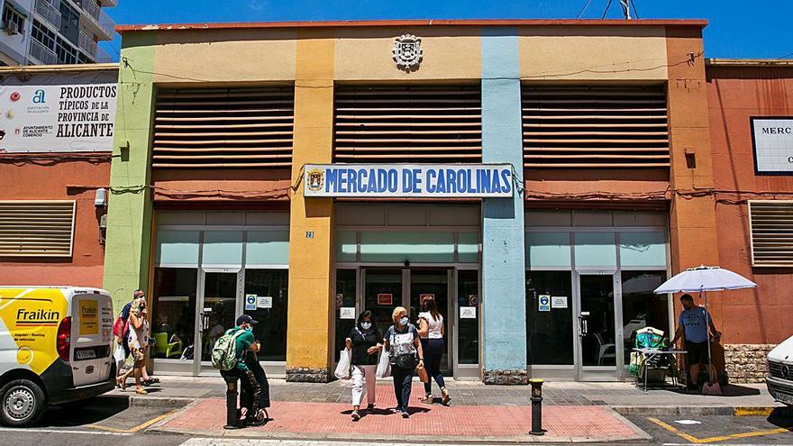 Imagen actual del Mercado Municipal de Carolinas.