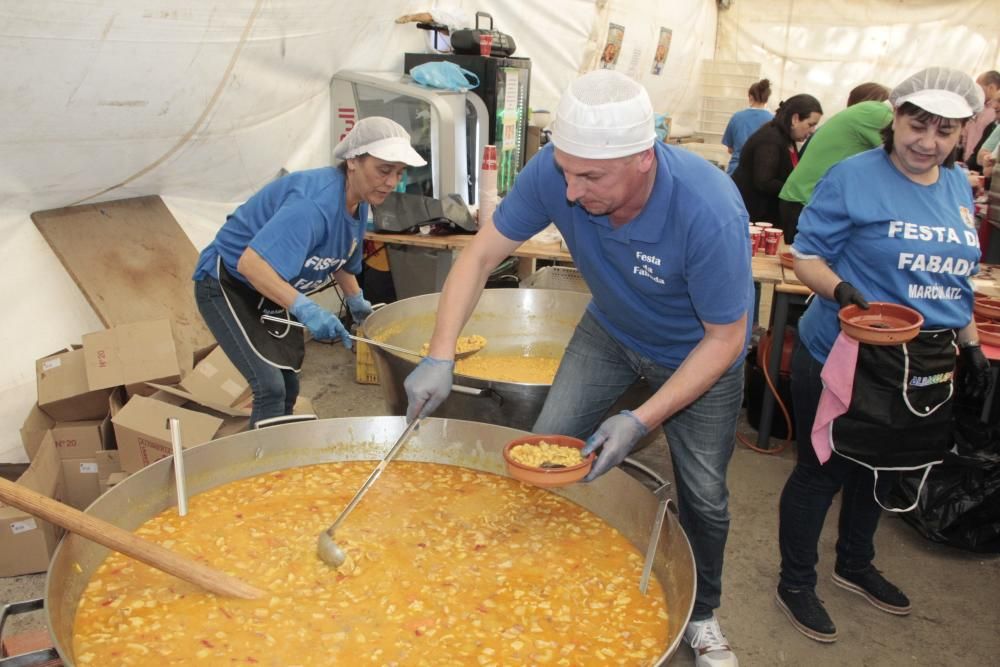 Fiestas gastronómicas en Galicia | La fabada no falta en Marcón