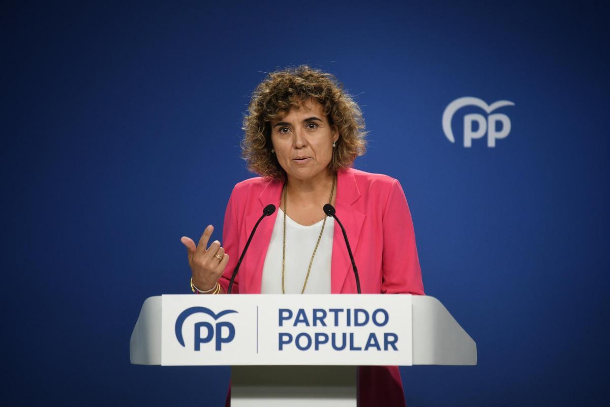 La portavoz del PP en el Parlamento Europeo, Dolors Montserrat.