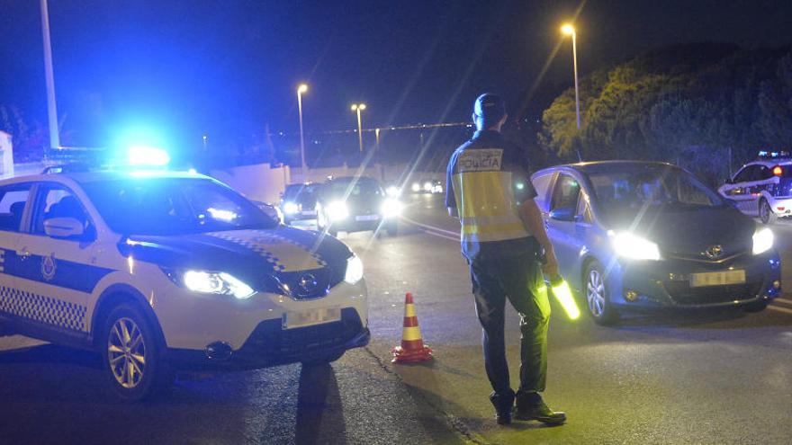 Un control policial en una imagen de archivo