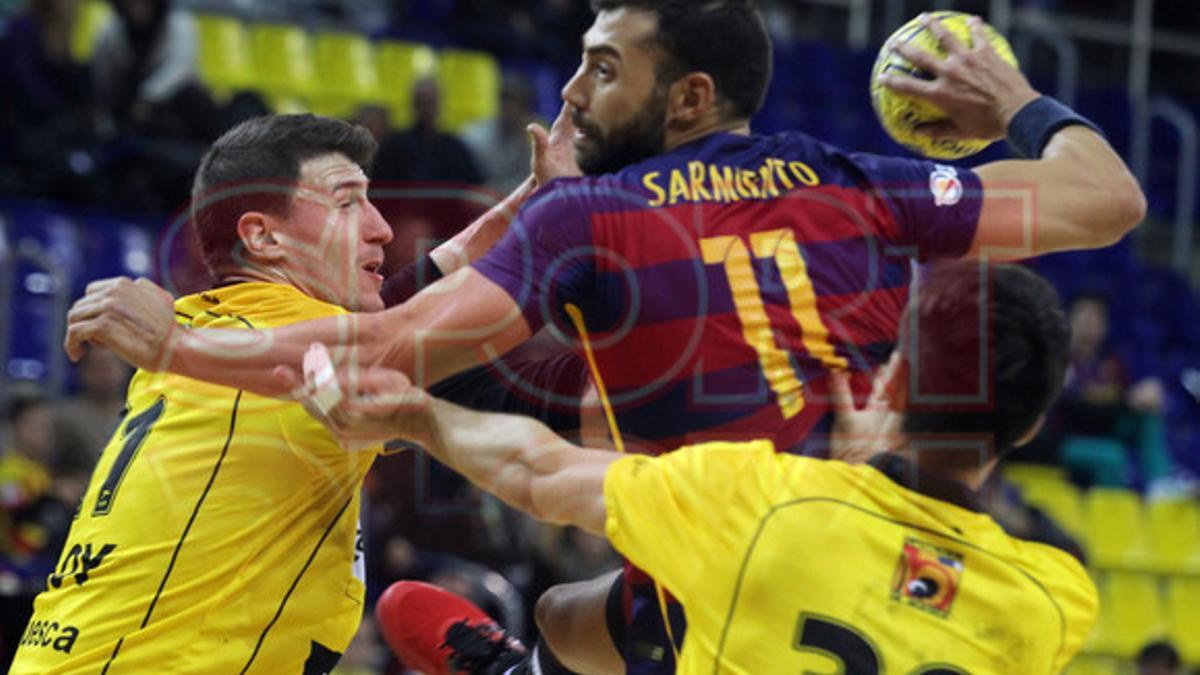 Dani Sarmiento es uno de los cuatro históricos que dejan el Barça esta temporada