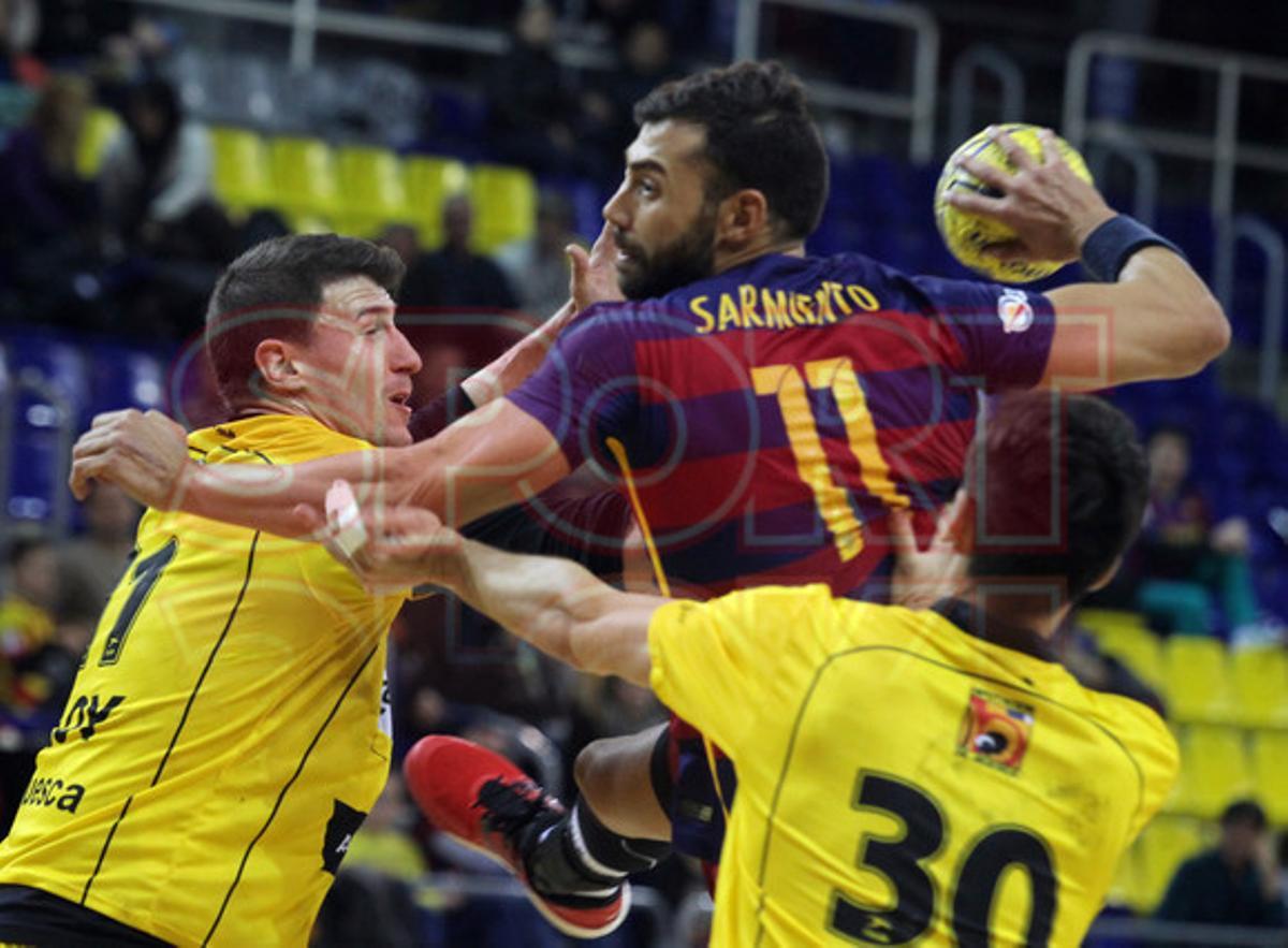 Dani Sarmiento es uno de los cuatro históricos que dejan el Barça esta temporada