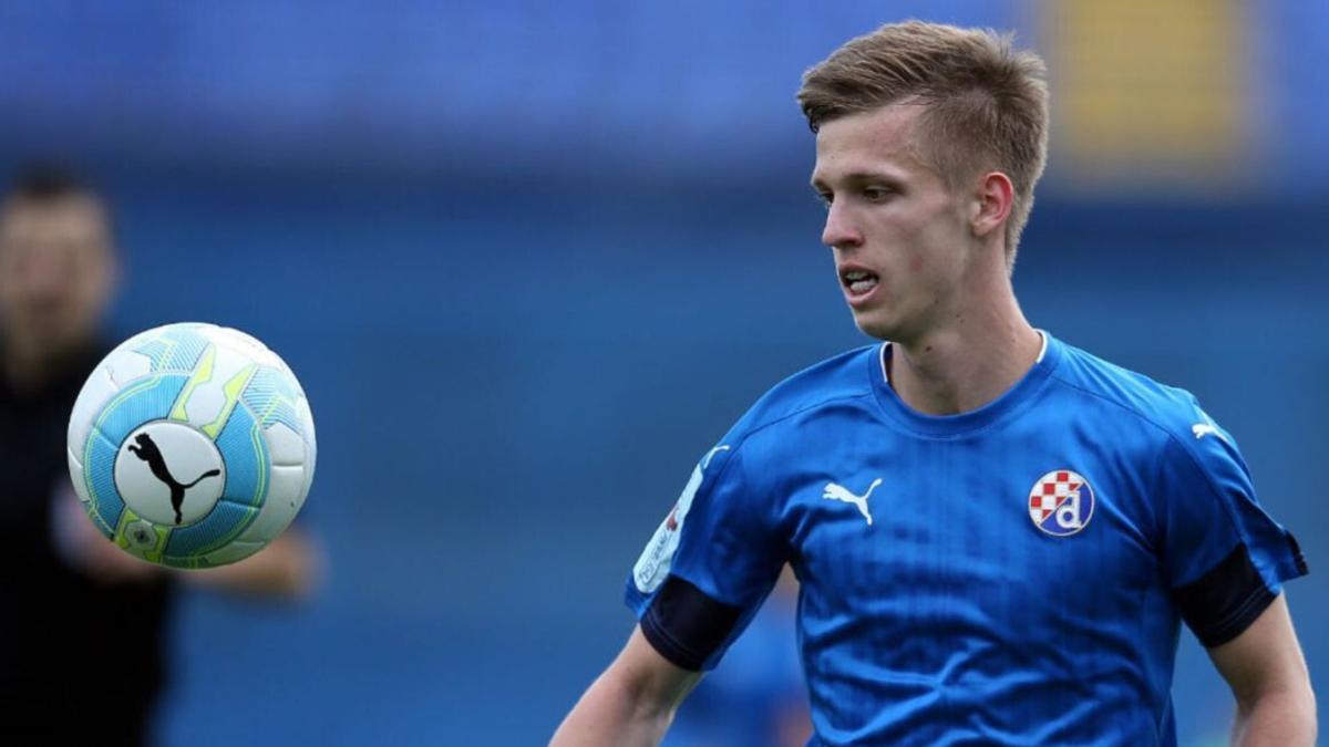 Dani Olmo, en su etapa en el Dinamo Zagreb.