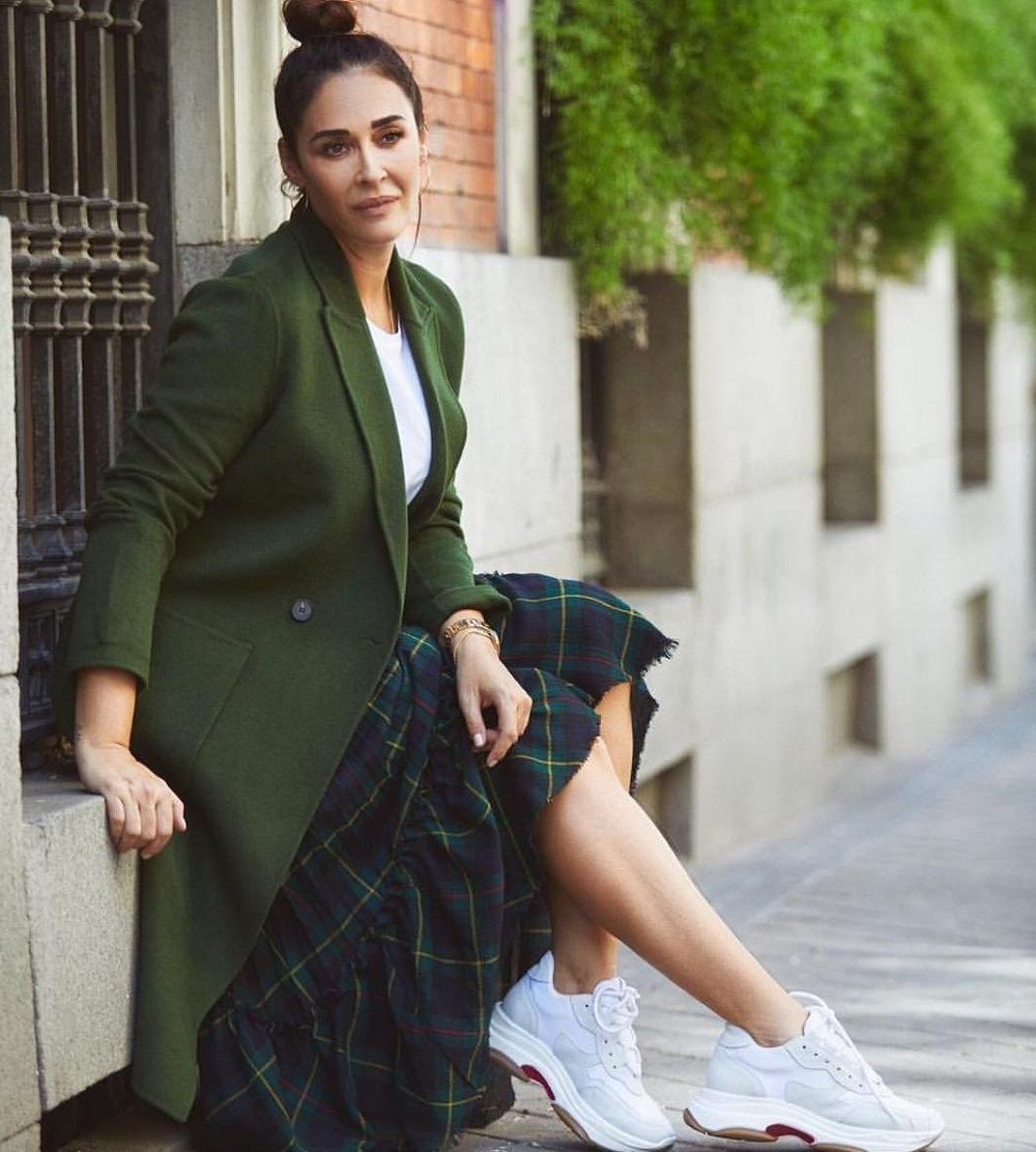 Vicky Martín Berrocal luce las sneakers de Oxígeno