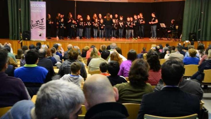 Un momento del concierto de ayer. // Gonzalo Núñez