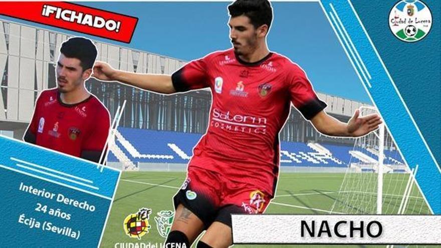 Nacho, tercer fichaje del Ciudad de Lucena