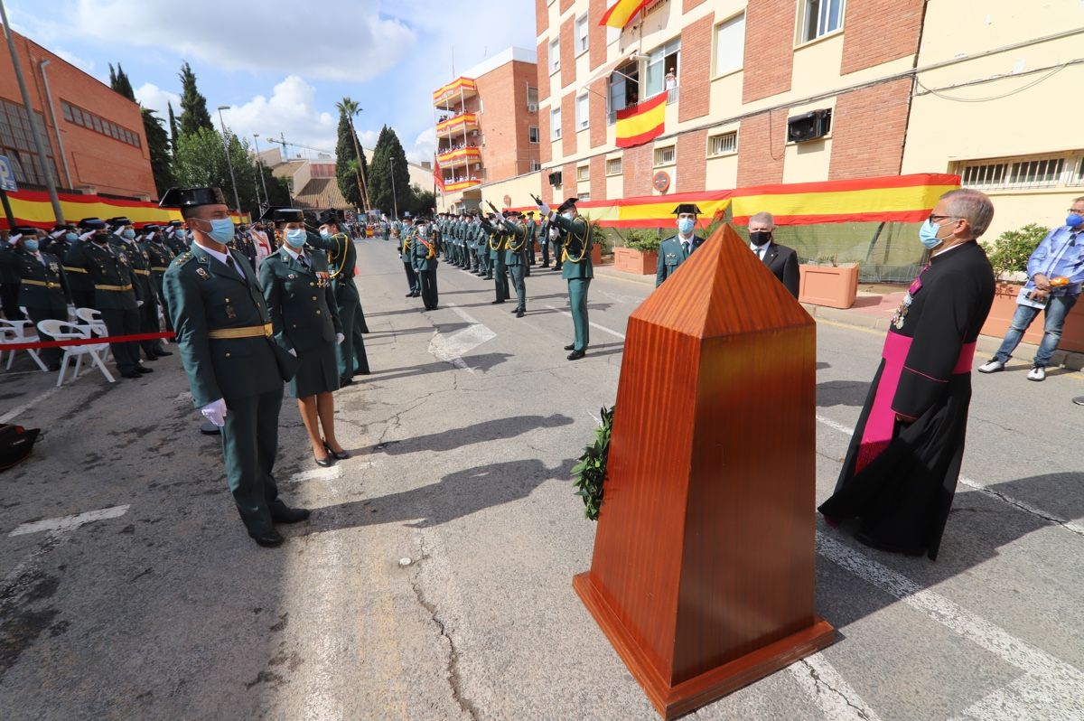 La Guardia Civil honra a su patrona en Murcia