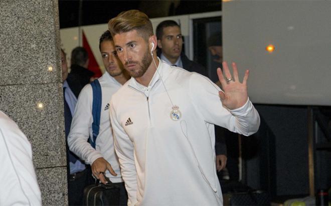 El Real Madrid llega a Barcelona