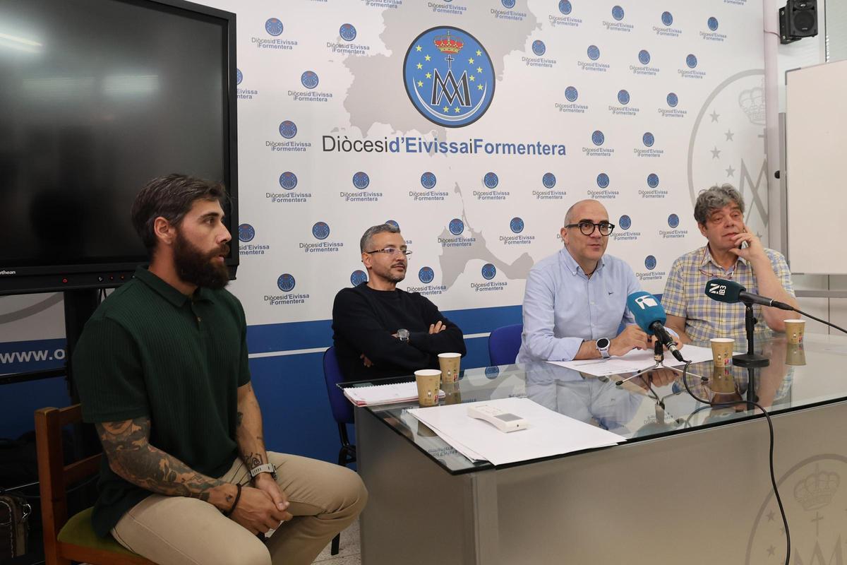 Rueda de prensa de Cáritas Ibiza y representantes de Cáritas Rabat, en imágenes Rueda de prensa de Cáritas Ibiza y representantes de Cáritas Rabat, en imágenes
