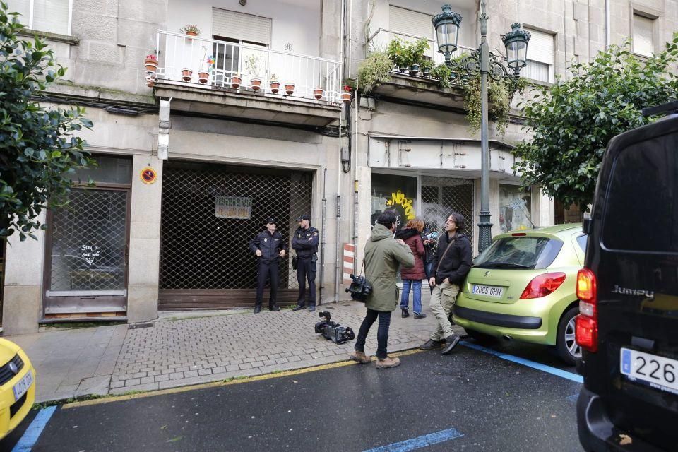 Herida grave tras ser apuñalada en Vigo. // R. Grobas