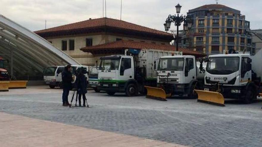 Oviedo se prepara para la nieve