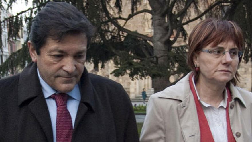 Javier Fernández y Pilar Varela.