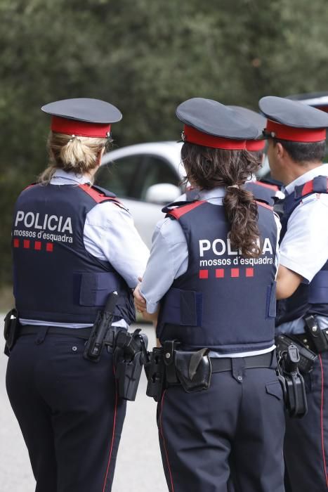 Els Mossos troben dos cossos al pantà de Susqueda.