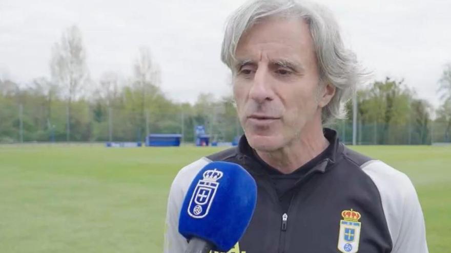 Roberto Aguirre, ayer en su primer entrenamiento. | RO