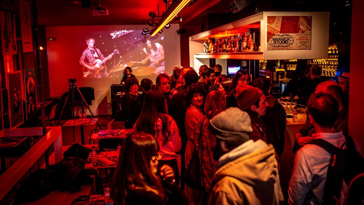 Presentación de los actos para celebrar el 40 aniversario de la sala Sidecar de la Plaza Real de Barcelona