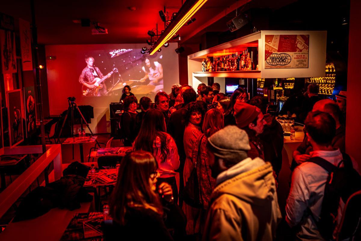 Presentación de los actos para celebrar el 40 aniversario de la sala Sidecar de la Plaza Real de Barcelona