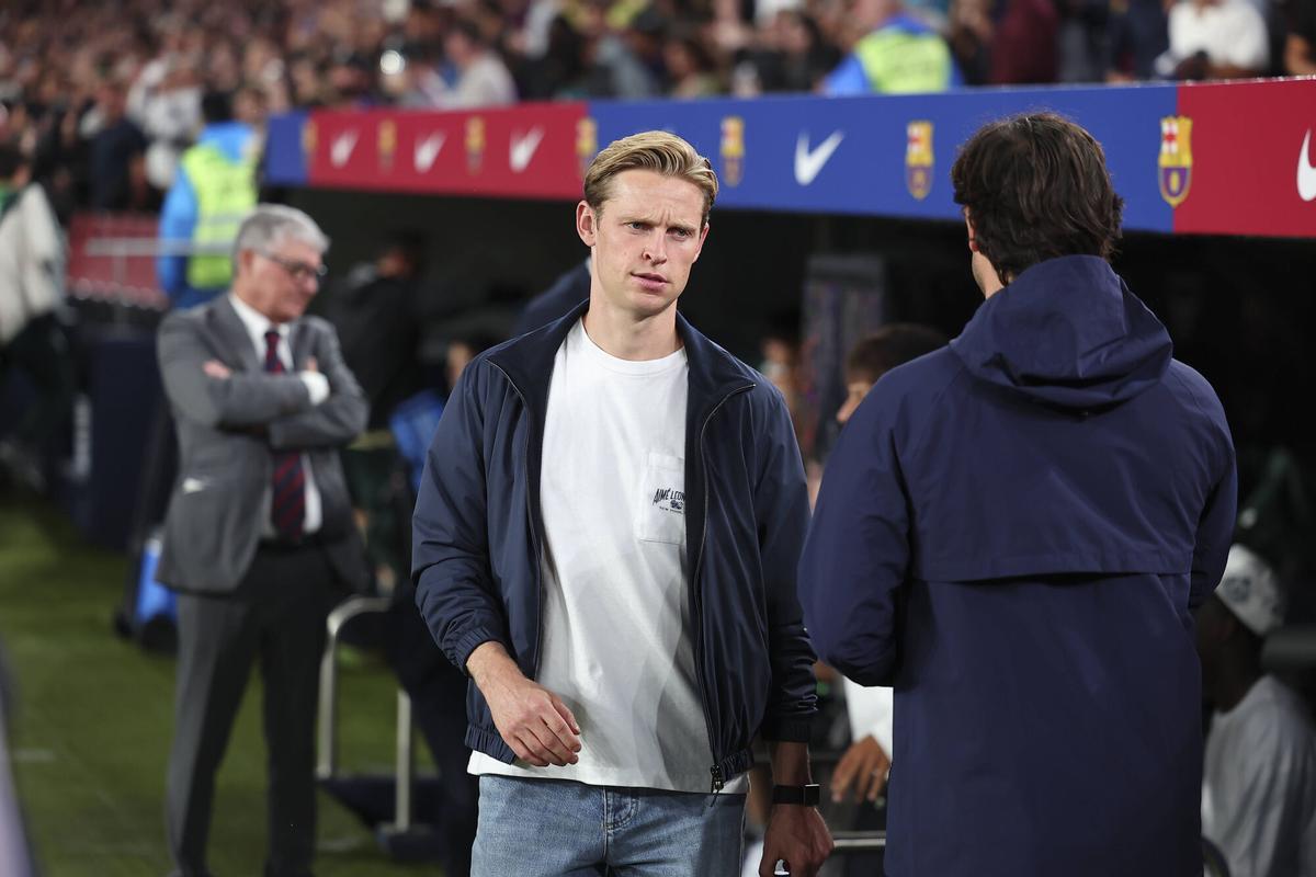 Frenkie de Jong, en un partido de esta temporada del FC Barcelona