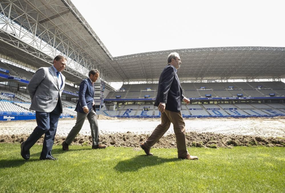 Obras en el Tartiere