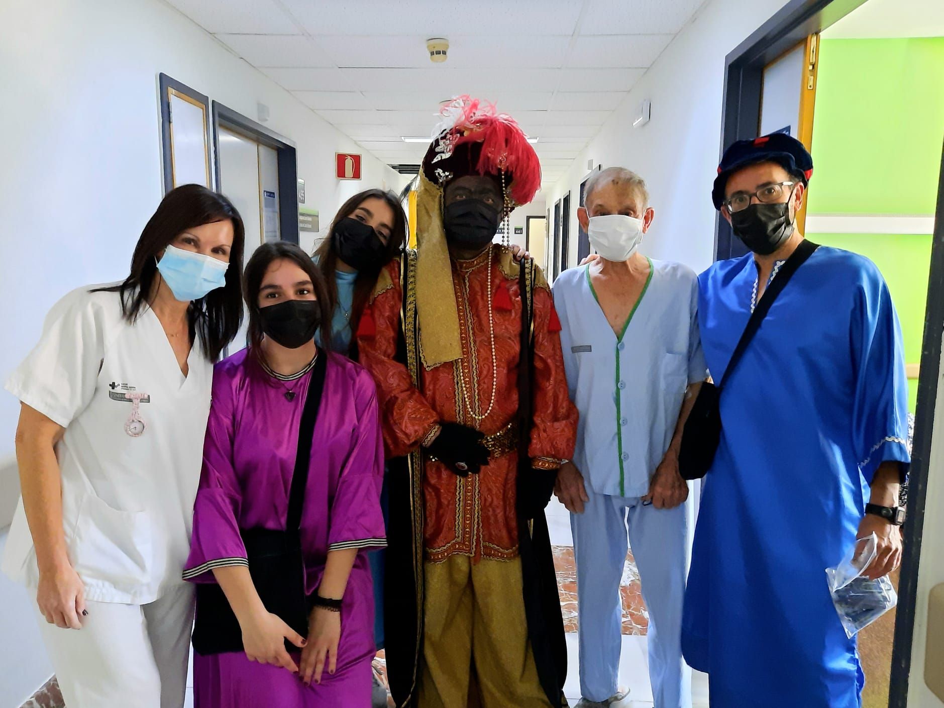 Los Reyes Magos, en los hospitales de Alicante y Sant Joan