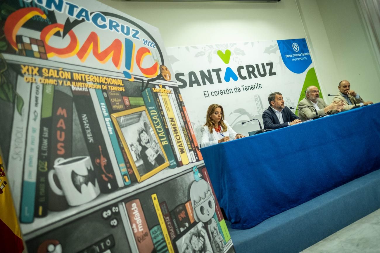 Presentación XIX Salón del Cómic de Santa Cruz de Tenerife