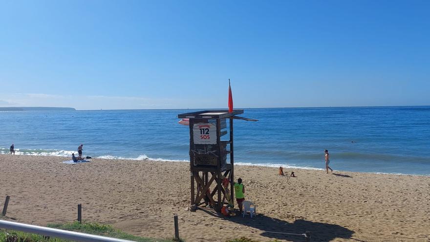 Palma cierra al baño sus seis playas por el vertido de aguas sucias a causa de las intensas lluvias