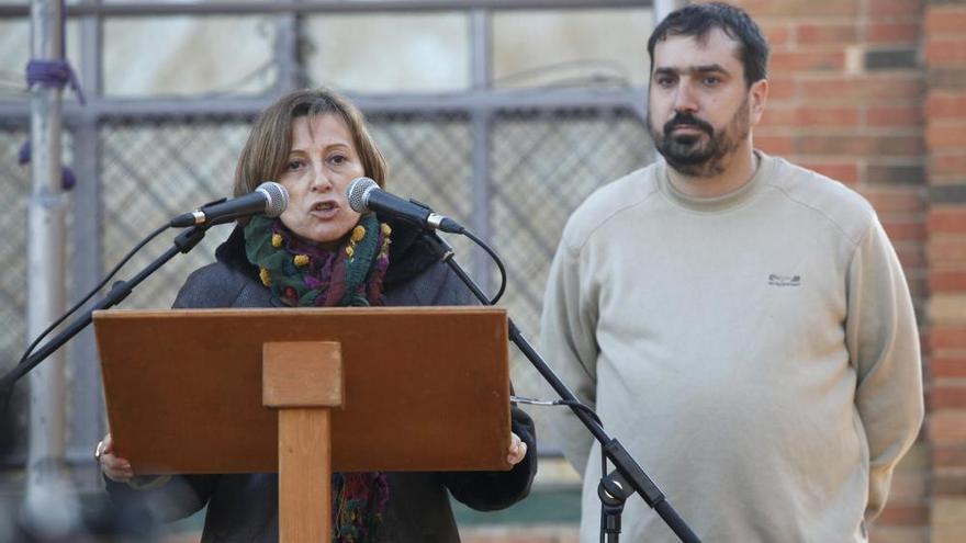 Forcadell demana a Celrà &quot;respectar el dret dels Ajuntaments a treballar&quot;