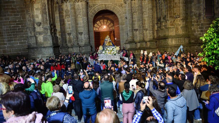 La Virgen del Puerto de Plasencia vuelve a la catedral